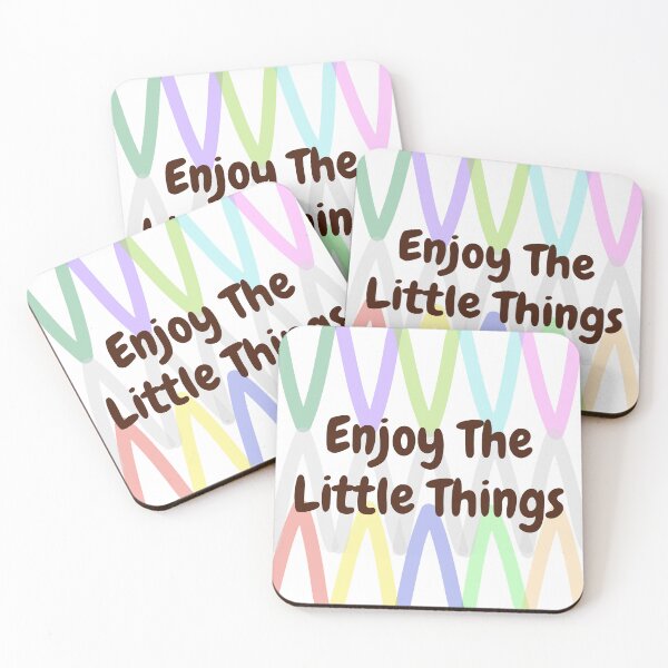 Item preview, Enjoy The Little Things designed and sold by BasmalaSubhani.
