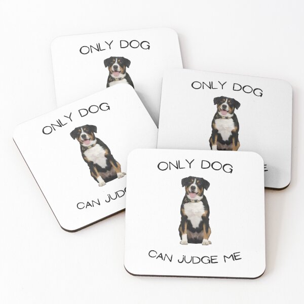 Item preview, Only dog can judge me designed and sold by Batartiste.