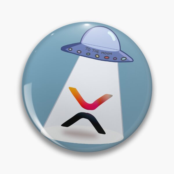 Item preview, Crypto UFO XRP to the Moon designed and sold by Crypmetal.