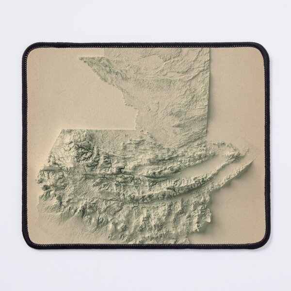 Item preview, Guatemala Relief Map 3D digitally-rendered designed and sold by ThinkAboutMaps.