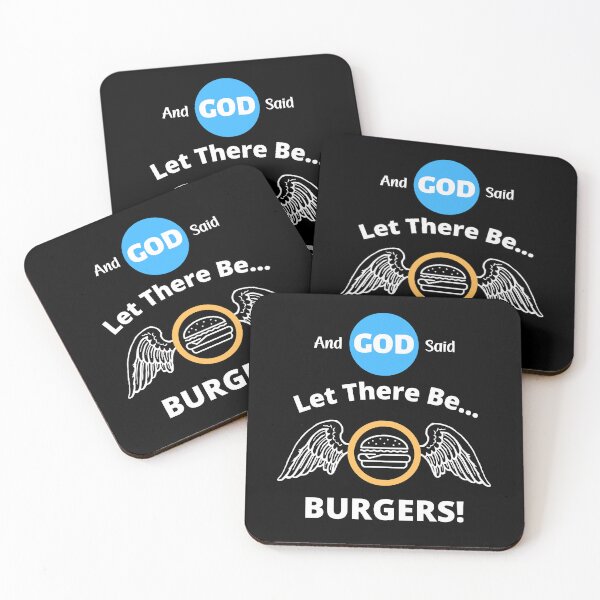 Item preview, And Good Said Let There be Burgers - BBQ designed and sold by BearLoveDesign.