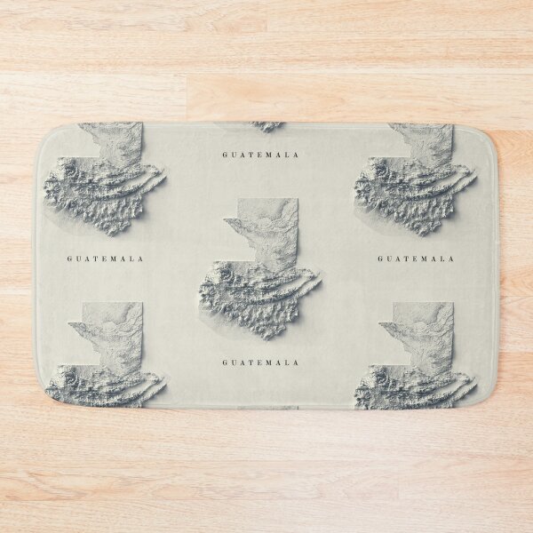 Item preview, Guatemala Relief Map 3D digitally-rendered designed and sold by ThinkAboutMaps.