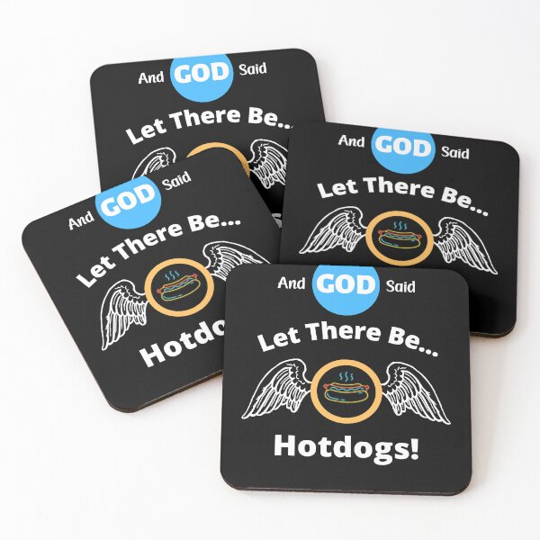 Item preview, And Good Said Let There be Hotdogs - BBQ designed and sold by BearLoveDesign.