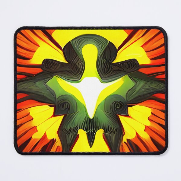 Item preview, Flying Dinosaur over a Volcano designed and sold by PlacidHinds.