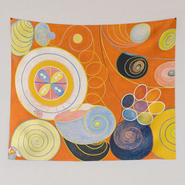 Item preview, Hilma Af Klint The Ten Largest, No. 3, Youth Group IV Abstract Vintage Painting Art designed and sold by AesthetesLegacy.