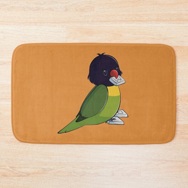 Artikelvorschau, Frecher maskierter Lovebird stiehlt Gaming-Keys von der Tastatur entworfen und verkauft von Lovebirbs.