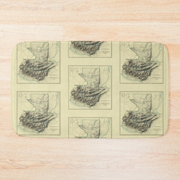 Item preview, 1902 Guatemala Relief Map 3D digitally-rendered designed and sold by ThinkAboutMaps.