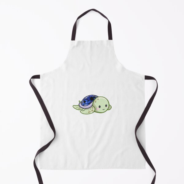 Item preview, Cute Baby Sapphire Sea Turtle Sticker designed and sold by 10six.