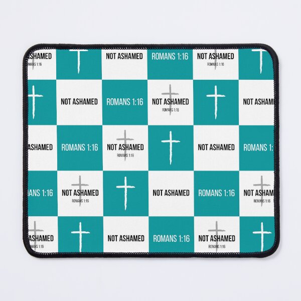 Item preview, I am not ashamed of the gospel | Christian | Bible Verse | Cross designed and sold by ChristianLife.