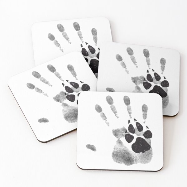 Item preview, hand paw dog love designed and sold by MusicSkateboard.