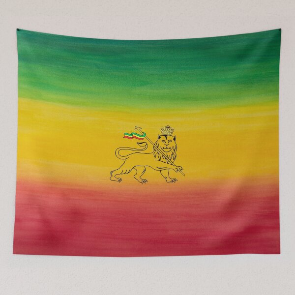 Item preview, Lion Of Judah - Rasta Duvet designed and sold by kernowerno.