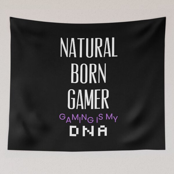 Item preview, Natural Born Gamer Gaming Is My DNA designed and sold by ZubiyaArt.