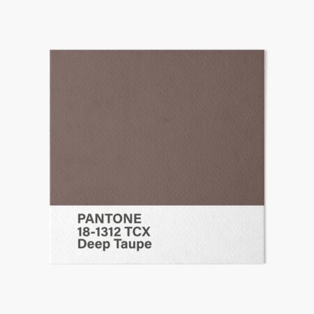 pantone 18-1312 TCX Deep Taupe | Spiral Notebook