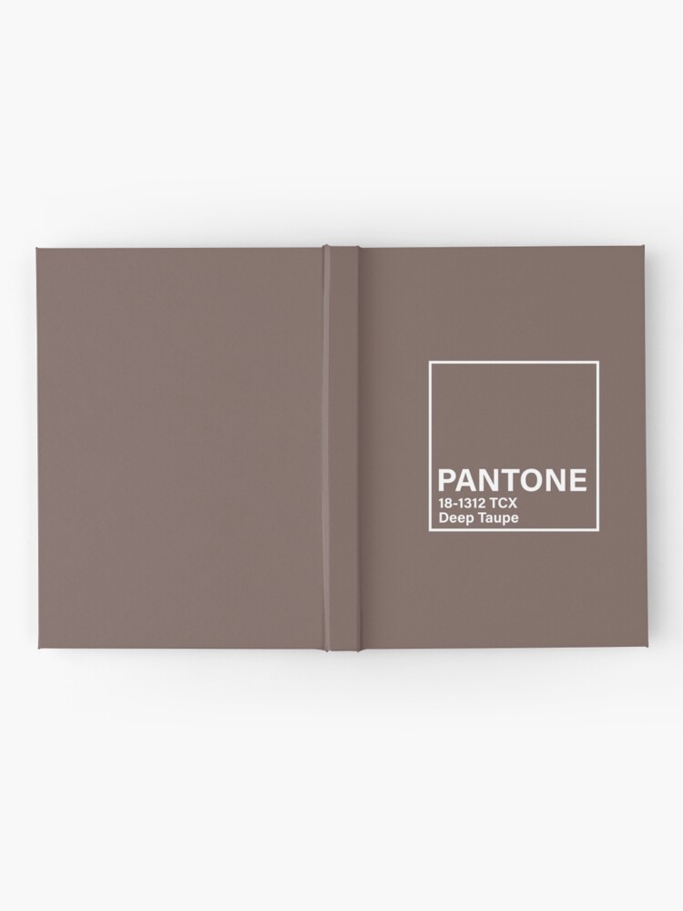 pantone 18-1312 TCX Deep Taupe | Hardcover Journal