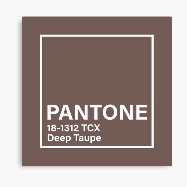 pantone 18-1312 TCX Deep Taupe | Spiral Notebook