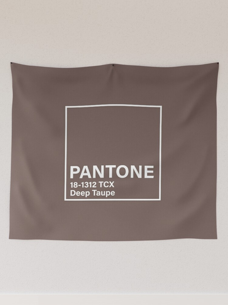 pantone 18-1312 TCX Deep Taupe - Pantone Color - Sticker