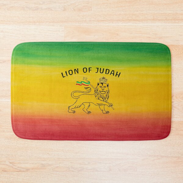 Item preview, Lion Of Judah - Watercolour Duvet With Small Black Text designed and sold by kernowerno.
