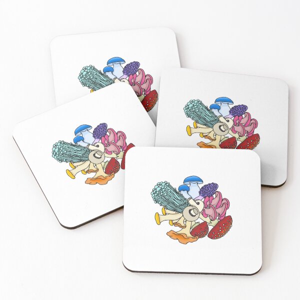 Item preview, Bright Mushrooms  designed and sold by GriffonCo.