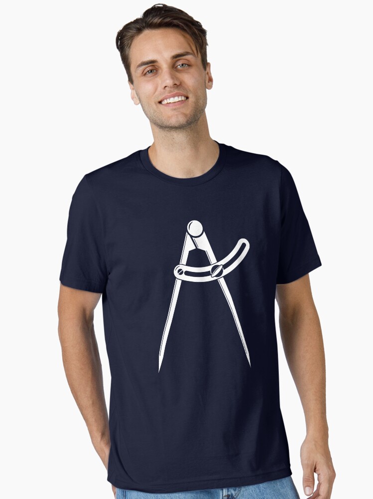 Thumbnail 2 of 7, Essential T-Shirt, Wing Divider White designed and sold by TonySellsShirts.