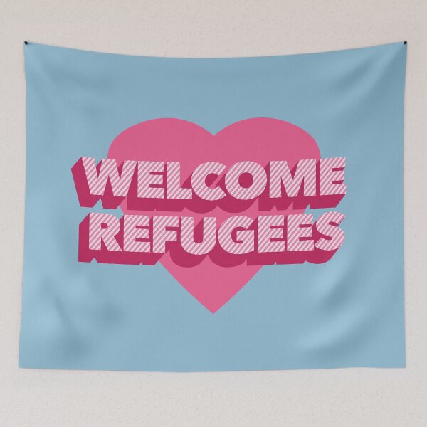 Item preview, Welcome Refugees designed and sold by BendeBear.