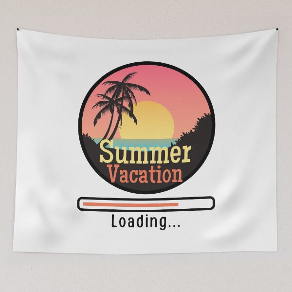 Item preview, Summer Vacation Loading - Vintage designed and sold by Hic21.