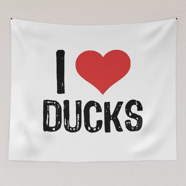 Item preview, I Love Ducks designed and sold by The "I Love Everything" Shop.