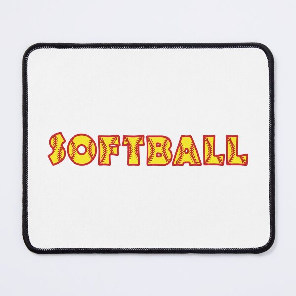 Item preview, Softball with red stitches designed and sold by PepaAnaRB.