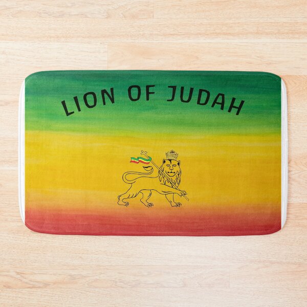 Item preview, Lion Of Judah - Rasta Duvet With Large Black Text designed and sold by kernowerno.