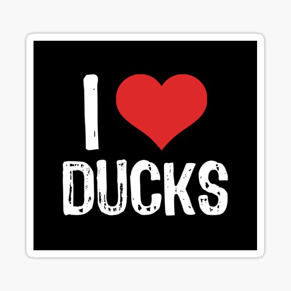 Item preview, I Love Ducks designed and sold by The "I Love Everything" Shop.