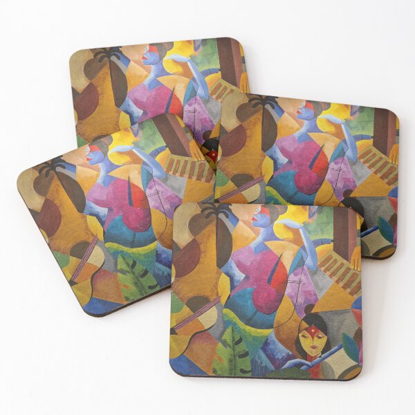 Item preview, Abstract wall painting of a culture designed and sold by flashonalt.