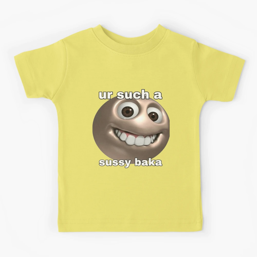 Ur tal um sussy baka engraçado sussy baka meme t camisa de algodão 6xl  dekus um sussy baka sussy significado sussy baka