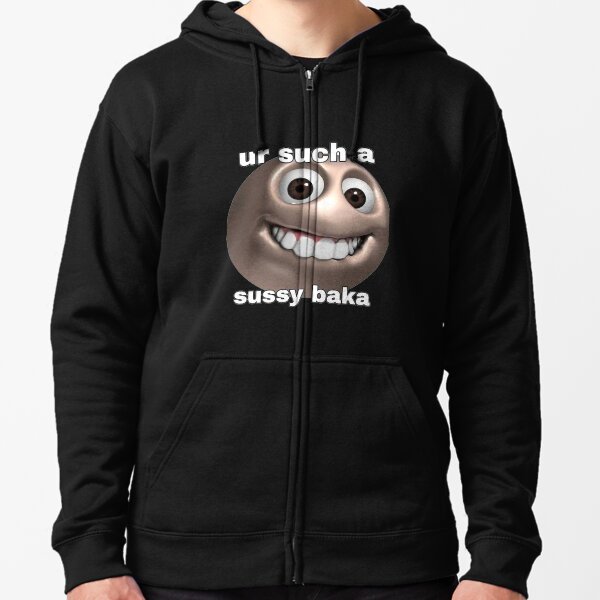 Ur tal sussy baka engraçado sussy baka meme camisola com capuz 6xl algodão  dekus um sussy baka sussy significado sussy significado sussy