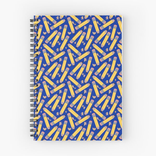 Item preview, Yellow  Pencils on Blue Background designed and sold by MakerOfPaper.