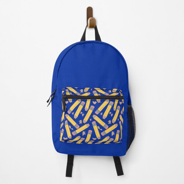 Item preview, Yellow Pencils on Blue Background designed and sold by MakerOfPaper.
