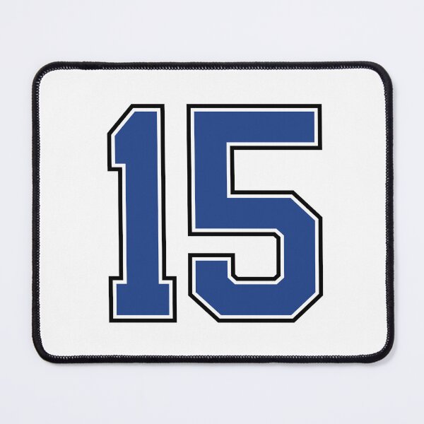Item preview, Number 15 lucky sports jersey fifteen designed and sold by HeavyStyle.