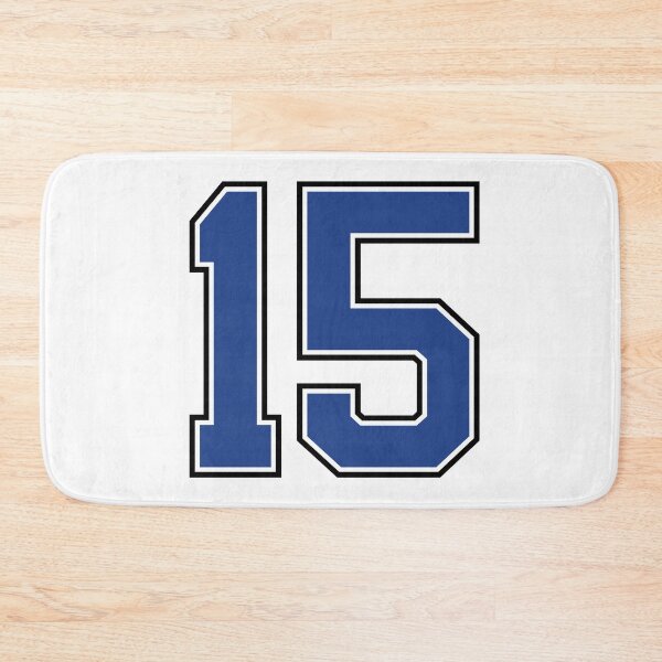 Item preview, Number 15 lucky sports jersey fifteen designed and sold by HeavyStyle.