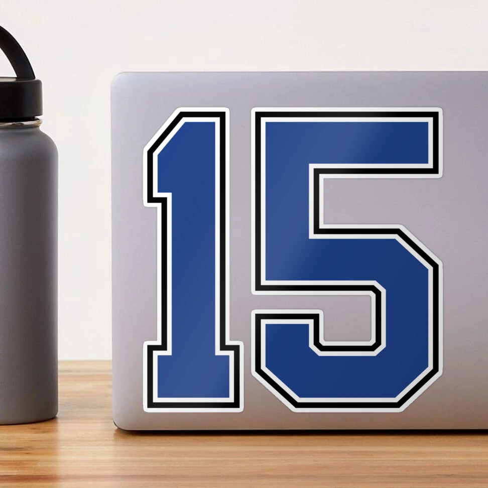 Blue Number 15