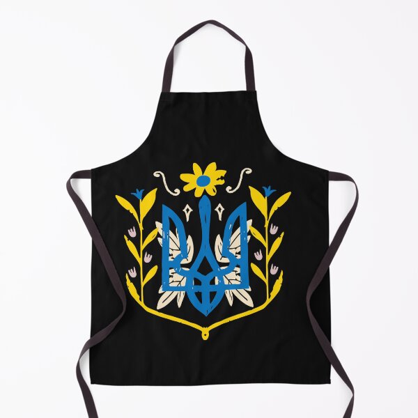 Item preview, Ukrainian Trident - Ukrainian Sovereignty designed and sold by Rainbow Designs.