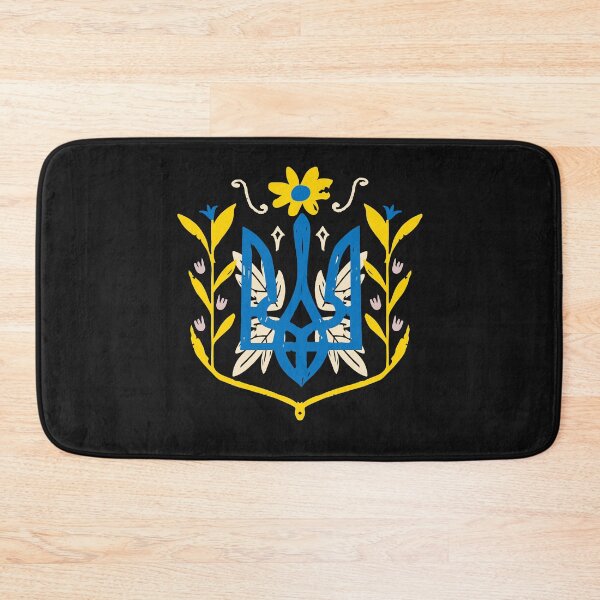 Item preview, Ukrainian Trident - Ukrainian Sovereignty designed and sold by Rainbow Designs.