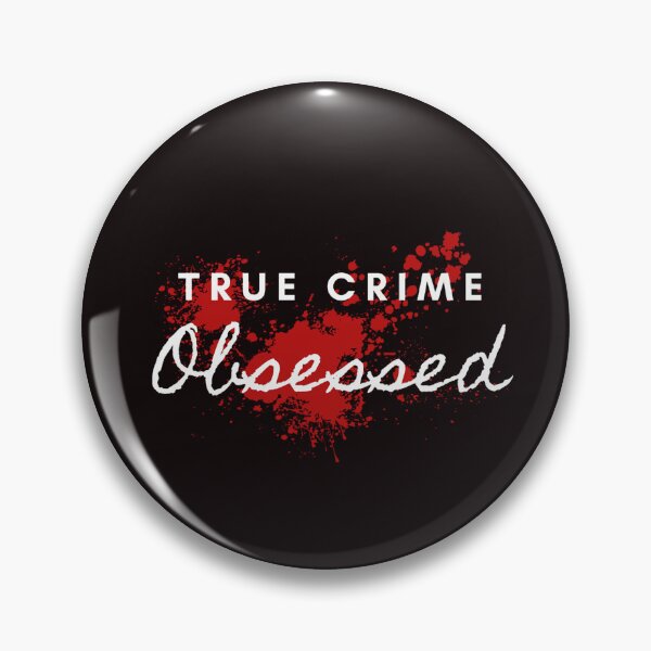 Item preview,  true crime obsessed splatter sticker designed and sold by MotherOfBears.