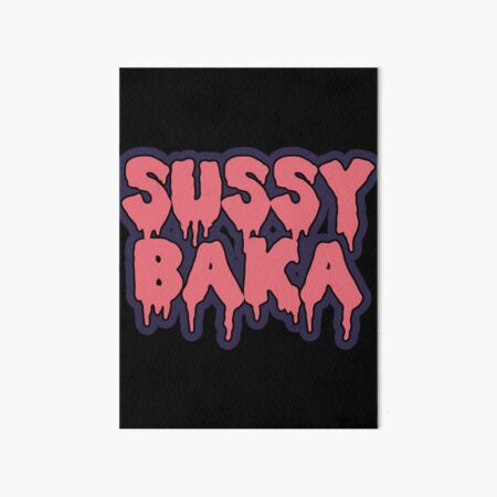 Sussy Baka Amongus Im Meme  Art Board Print for Sale by BigToeMan