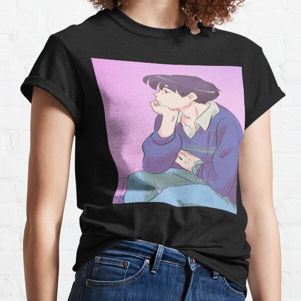   teenager Boy Dreamy  artwork  || Good Vibes Only  Classic T-Shirt