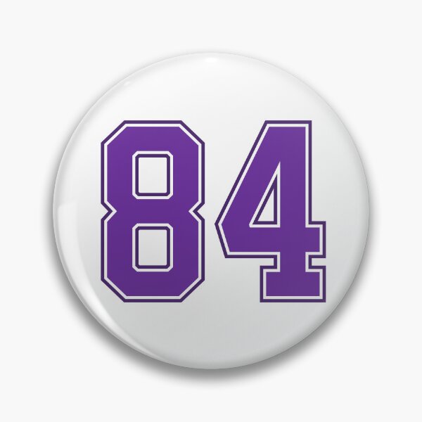 Item preview, Purple Number 84 lucky sports jersey eighty four designed and sold by HeavyStyle.