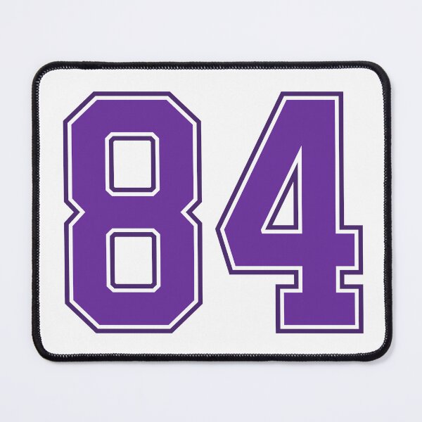 Item preview, Purple Number 84 lucky sports jersey eighty four designed and sold by HeavyStyle.