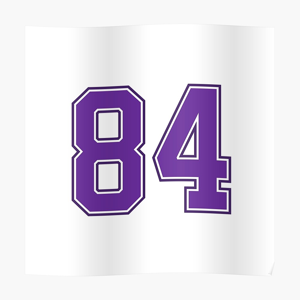 Number 52 lucky sports jersey fifty two Sticker for Sale by HeavyStyle