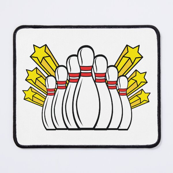 Item preview, Bowling pins with star stars designed and sold by PepaAnaRB.