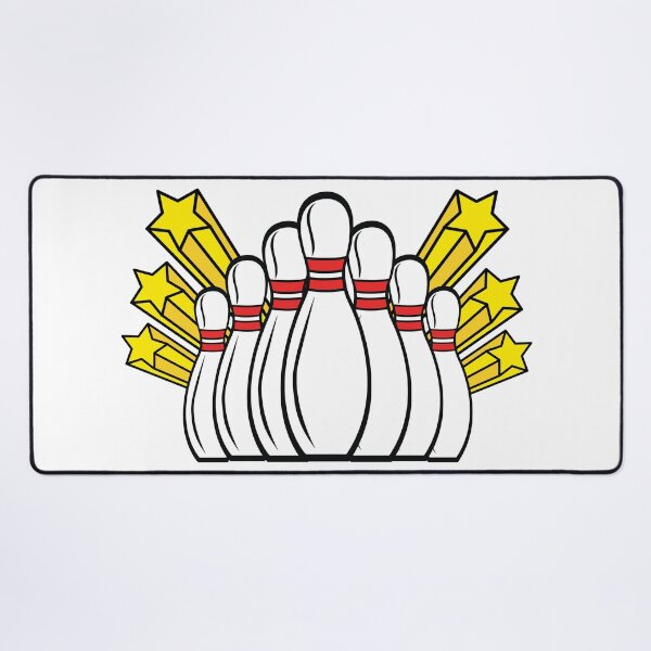 Item preview, Bowling pins with star stars designed and sold by PepaAnaRB.