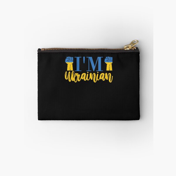 Item preview, I'M proud Ukrainian - Ukrainian Sovereignty designed and sold by Rainbow Designs.