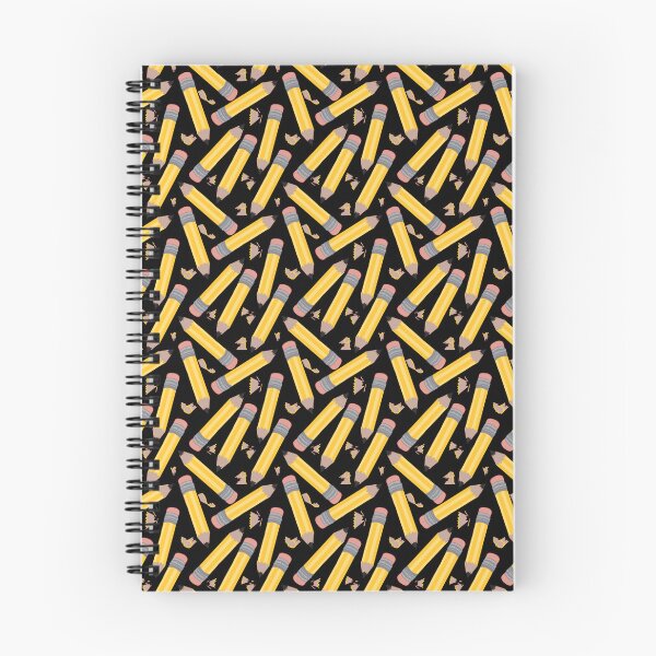 Aperçu de l'œuvre Crayons jaunes sur fond noir créée et vendue par MakerOfPaper.