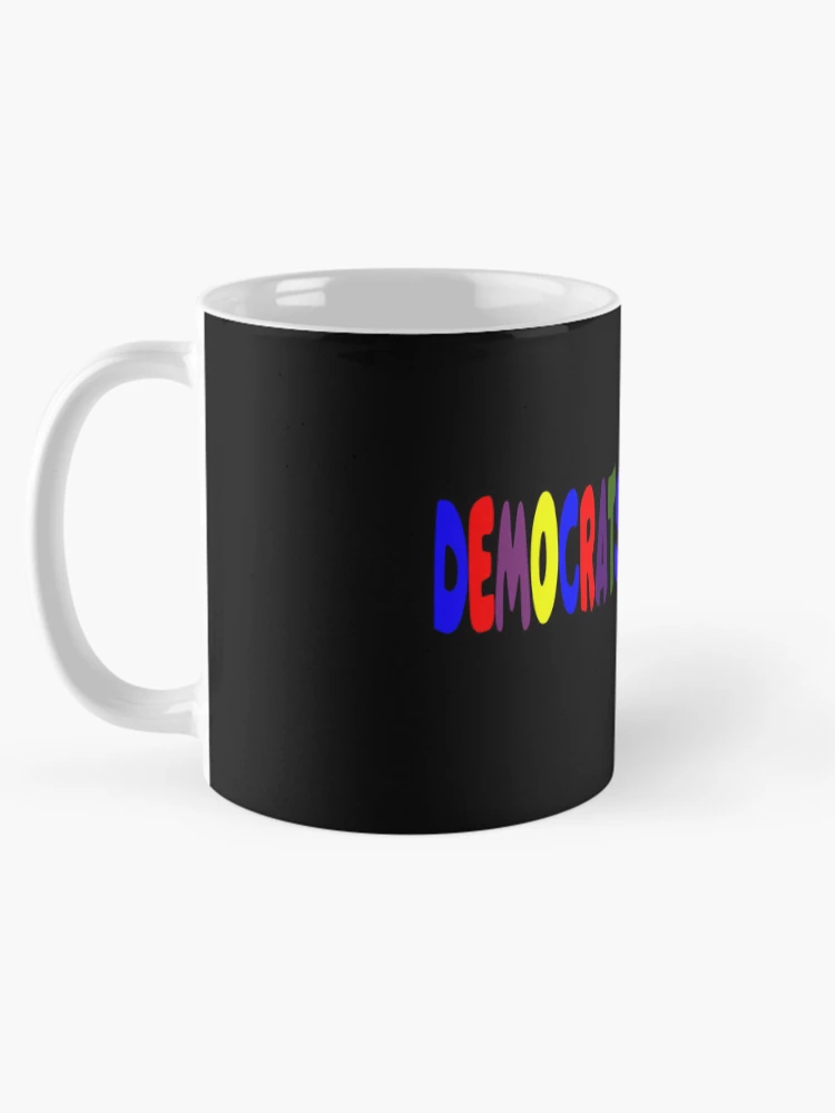 Thumbnail 5 of 6, Coffee Mug, DEMOCRATS "R" RACIST designed and sold by CRINGEWORTHY TEES.
